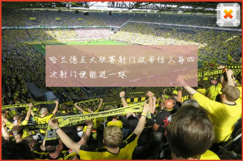 哈兰德五大联赛射门效率惊人每四次射门便能进一球